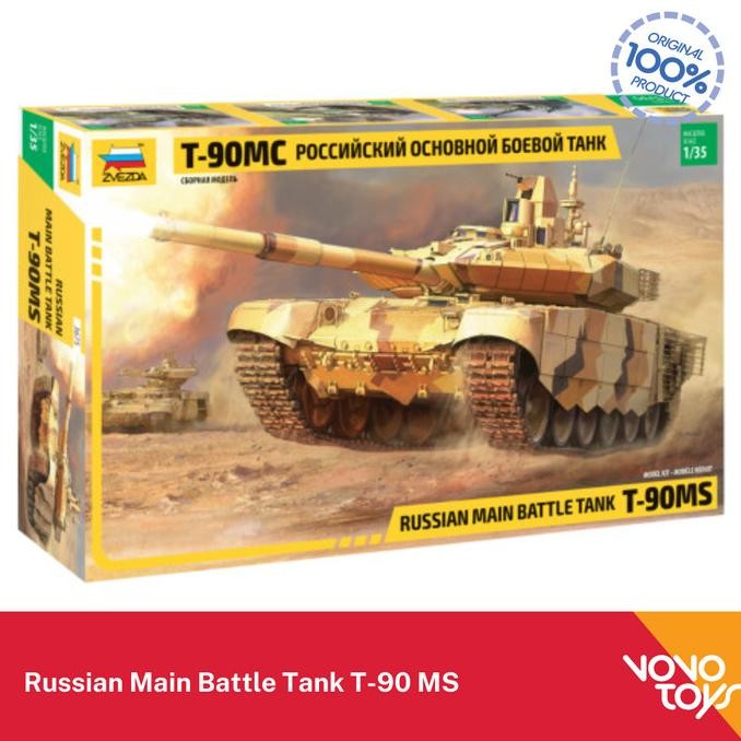Model Kits Tank Russian Main Battle Tank T-90 MS by Zvezda