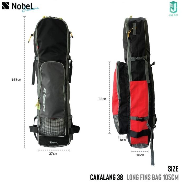 Longfins Bag|Tas Longfin|Freediving|Spearfishing|Cakalang 38|Nobel|105