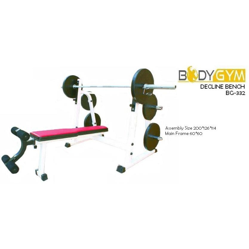 Body Gym Plus Decline Bench BG-332 | alat gym decline