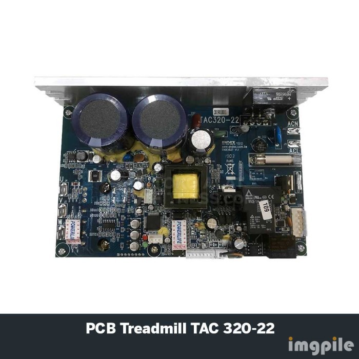 PCB Treadmill TAC 320-22 | Sparepart Mainboard Treadmill Elektrik | Pengganti PCB Mesin Treadmill