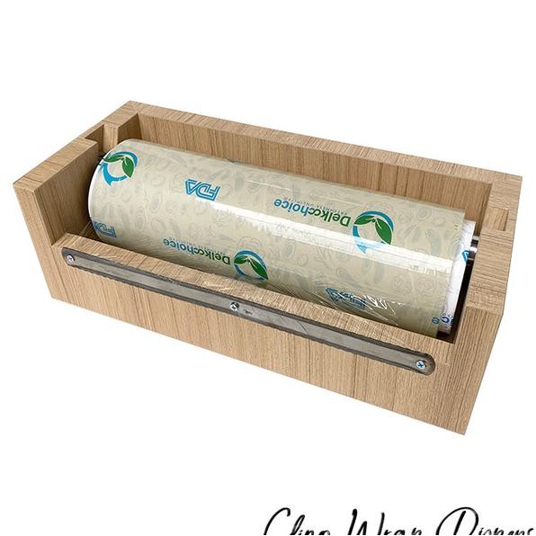 Cling Wrap Disser Large Tempat Plastik Wrap Makanan Besar Furnibloc