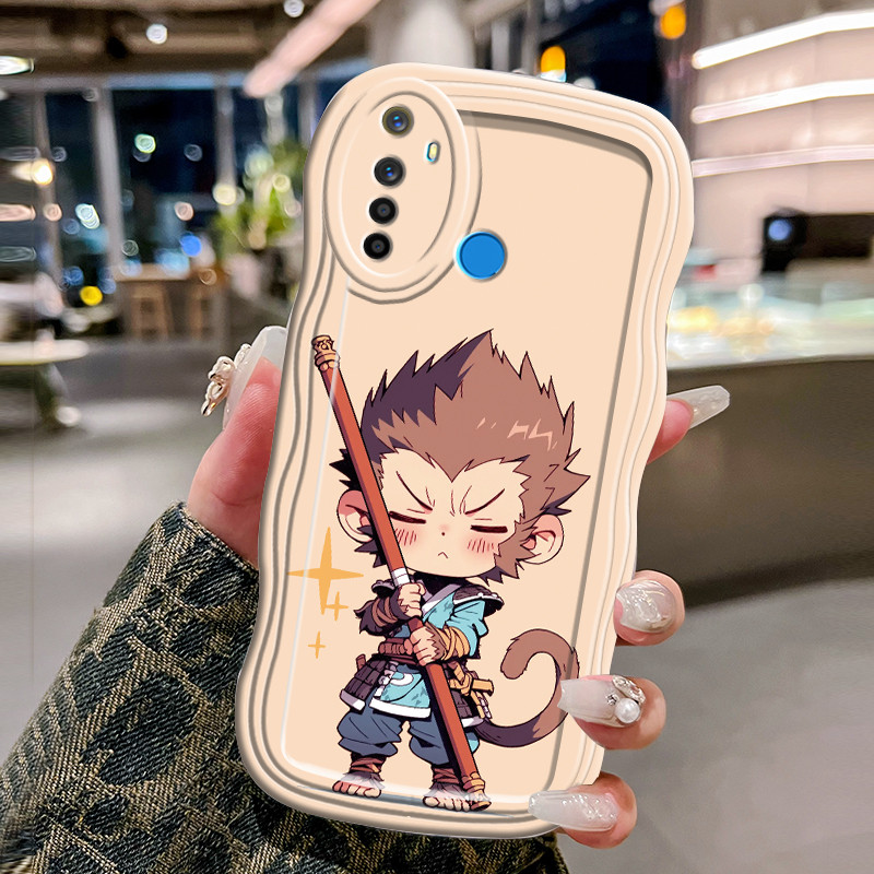 Casing Hp Untuk Realme 5 Pro 5i 5s 6i C3 C3i Case Casing HP Kesing Hoop Softcase Wukong pelindung si