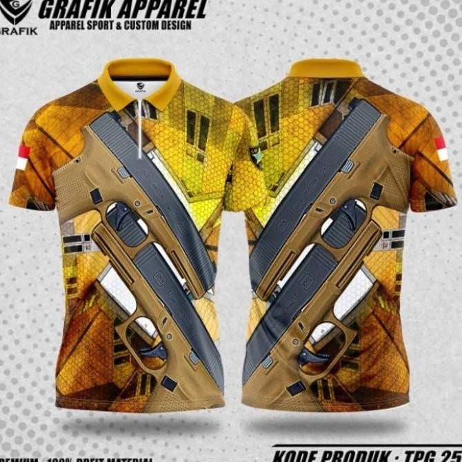 BAJU SHOOTER PERBAKIN / CUSTOM JERSEY SHOOTING