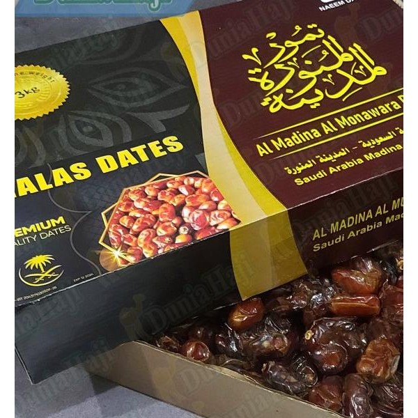 

Kurma Khalas Dus 3Kg Arabian Kalas Dates Kholas Madinah