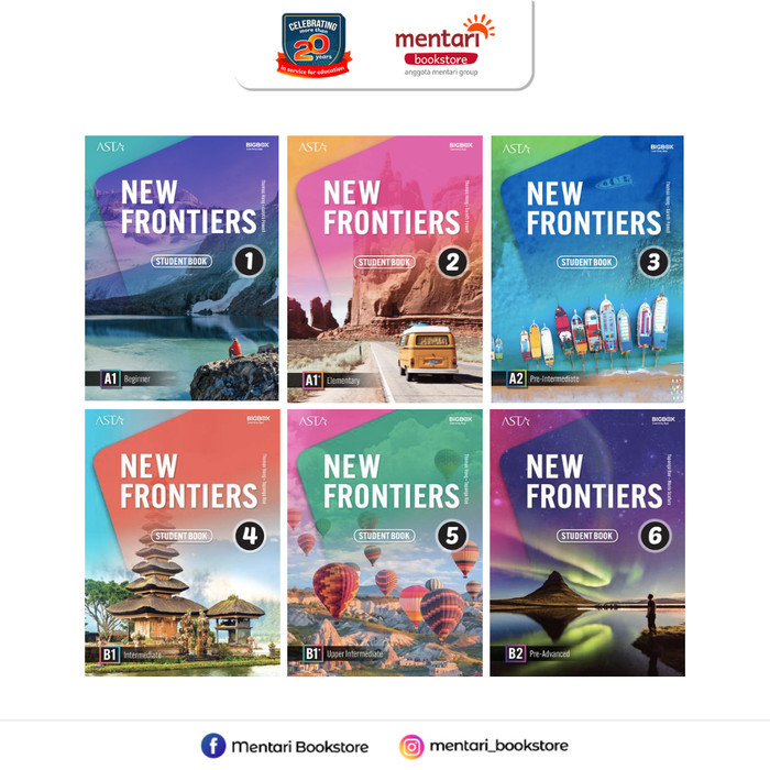

ASTA New Frontiers Bahasa Inggris Buku SMP & SMA