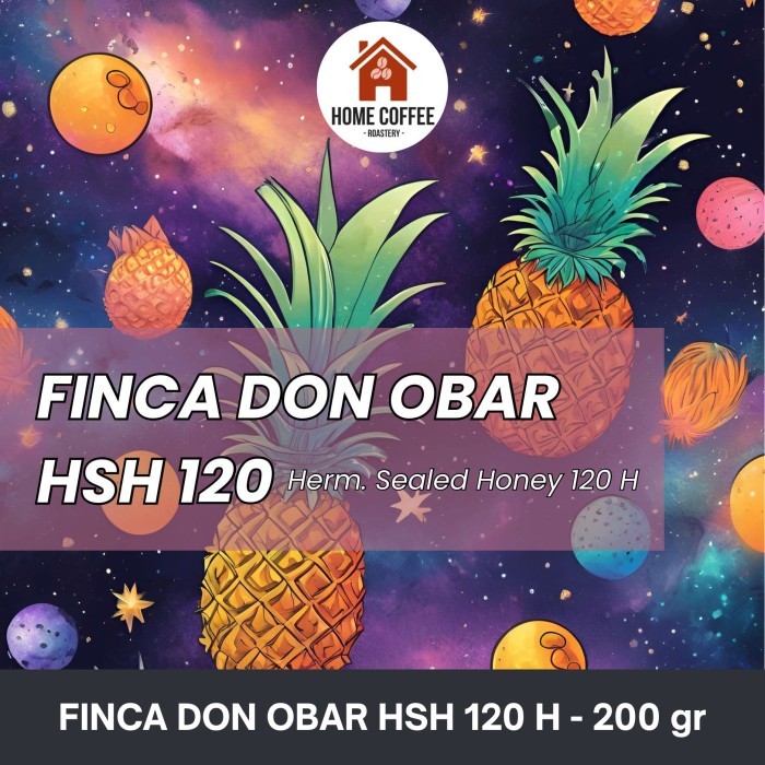 

Finca don Obar HSH 120 H - BIJI KOPI ARABIKA Papandayan Single Origin Hermetical Sealed Honey 120 H
