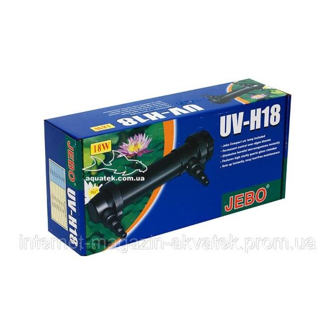 Jebo Uv H 18 Uv H18 Uvh18 Lampu Uv Kolam Penjernih 18W Sterilizer