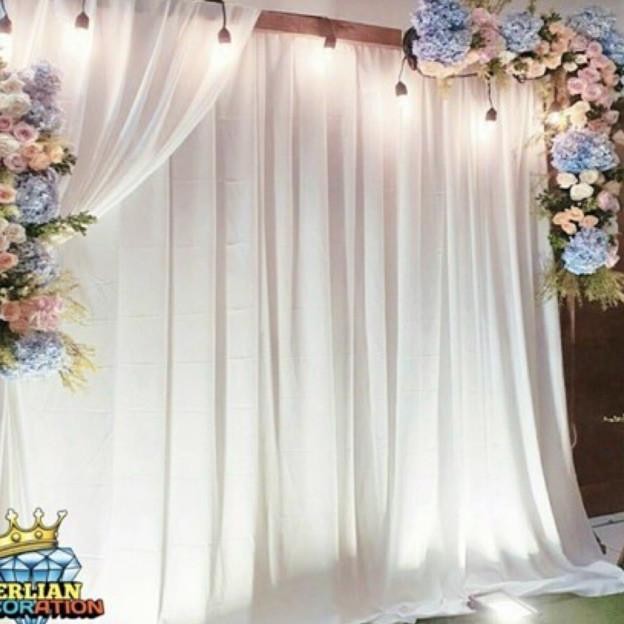 PROMO Kain Dekorasi Lamaran/ Backrop Lamaran/ Wedding/ Dekor Lamaran/ Kain Dekorasi Lamaran/ Kain De