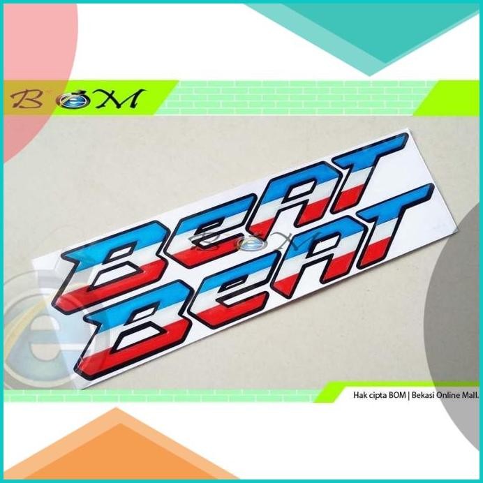 emblem logo lambang tulisan honda beat thailand thai thailook timbul