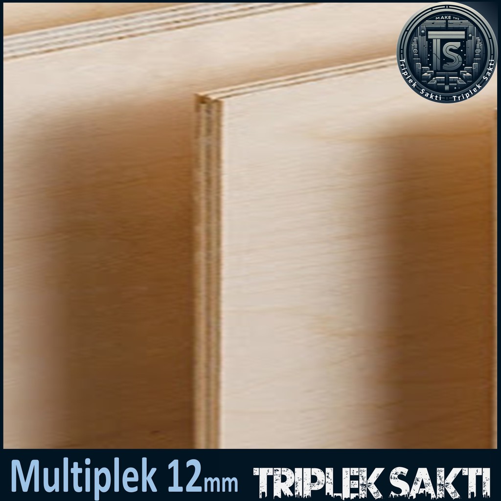 Triplek 12mm 10x160 cm | ISI 2 LEMBAR | Multiplek 12 mm 10 x 160 cm