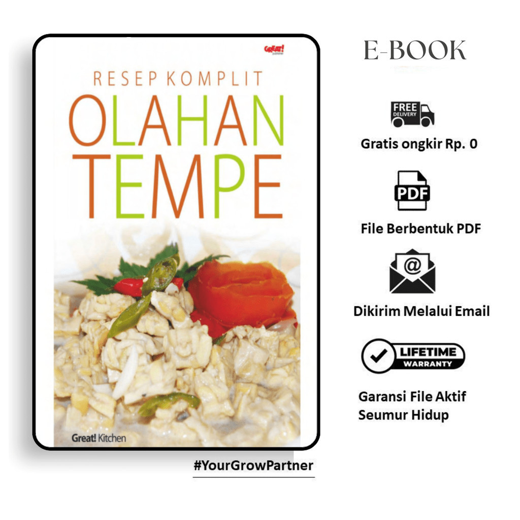 

362. RESEP KOMPLIT OLAHAN TEMPE (GREAT KITCHEN) - cp