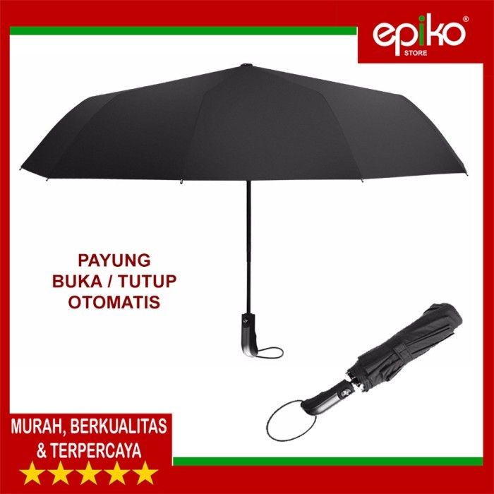 Payung Lipat Buka Tutup Otomatis