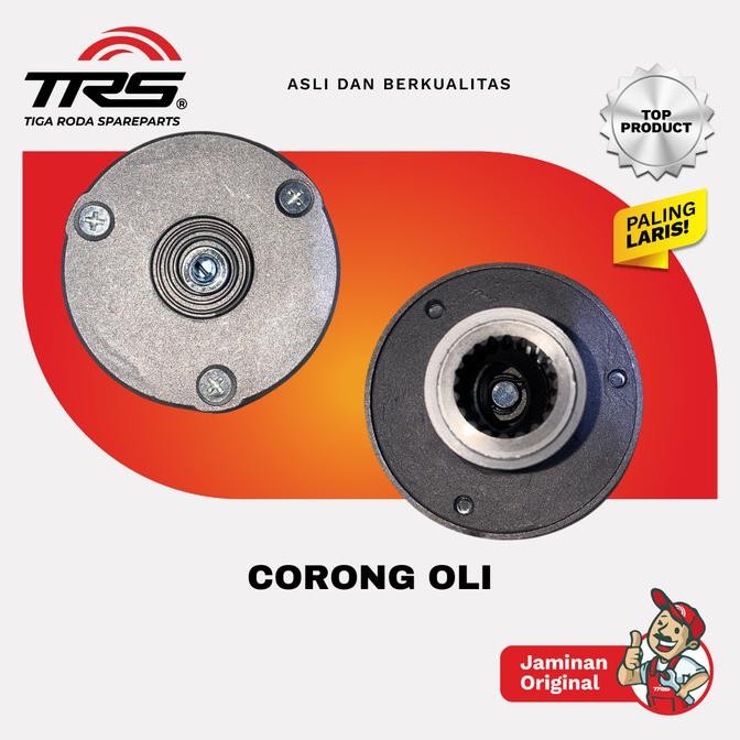 [Trs] Corong Oli Viar Karya Oil Cooler Tossa Hercules Motor Roda 3 Original