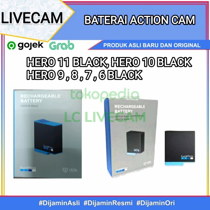 Baterai Gopro Hero 9 Black / Battery Gopro Hero 9 Black