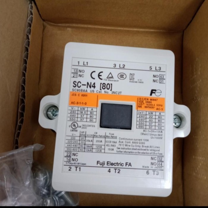Kontaktor Fuji SC-N4 SCN-4 SCN4 220V Original