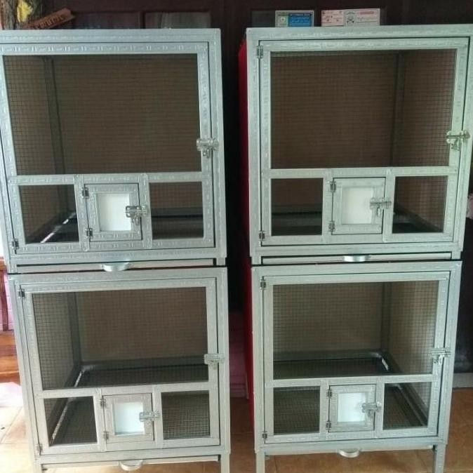 Kandang Macan / Merpati Balap 4 Kotak [ Po ]