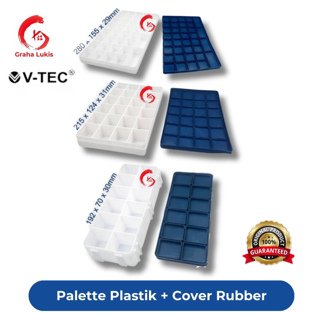 

TERLARIS Palette Plastik Untuk Cat Poster - Palet Plastik Tutup ah-57