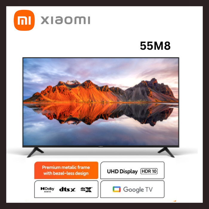 Toko Bakia -- Xiaomi Mi TV A2 55inc 4K Ultra HD Android TV Digital Garansi Resmi