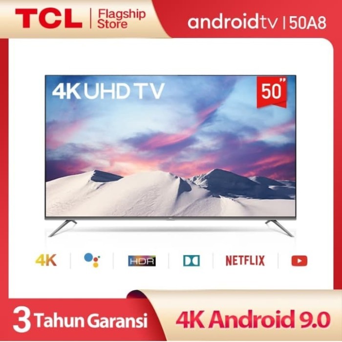 Toko Bakia -- TV LED TCL 50A8 ANDROID SMART 50INCH