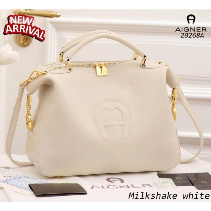 AIGNER ROMA HANDTASCHE GLENEAGLE 20268A/ TAS BRANDED IMPORT BATAM TAS TANGAN HAND BAG LUCU UNIK GEMO