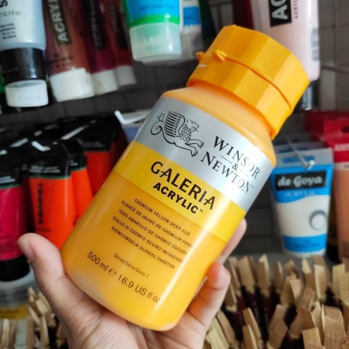 

Cat Lukis / Cat Akrilik Galeria Winsor Newton - Uk. 500 Ml