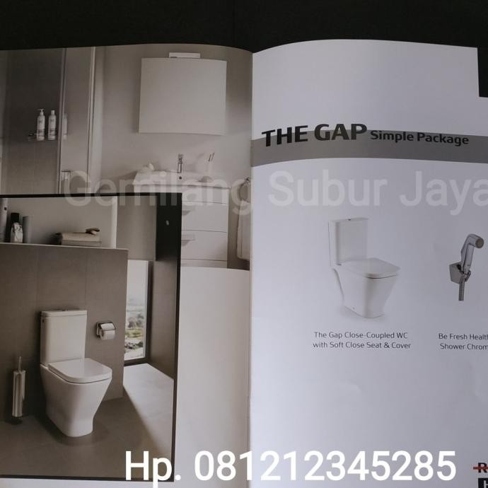 Promo Closet Roca / Closet Murah / Paket Closet The Gap Simple Package  Ready