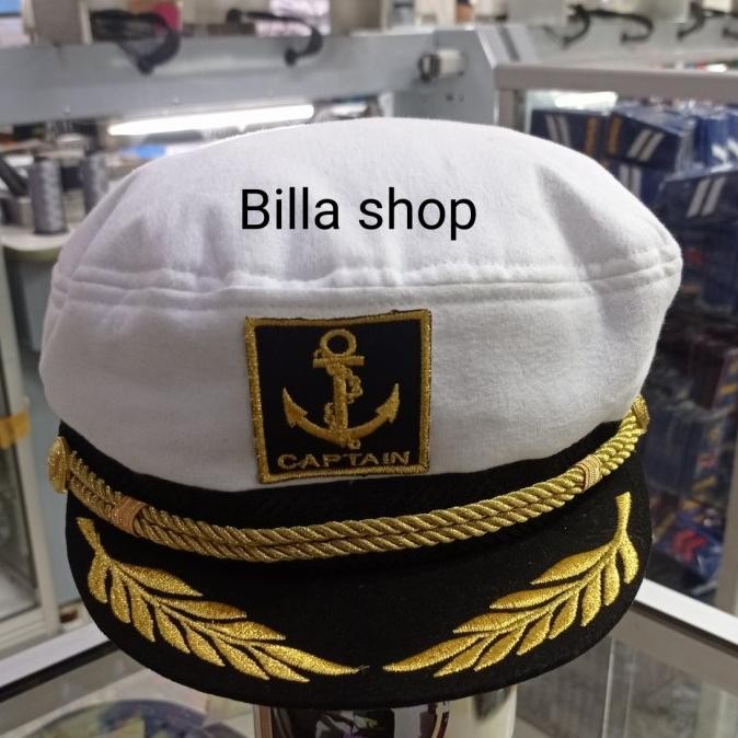 TOPI SNAPBACK topi popeye putih