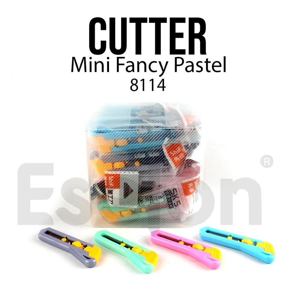 

1buah Cutter Mini Pastel 8114 / Silet Mini Portable Fancy 8114