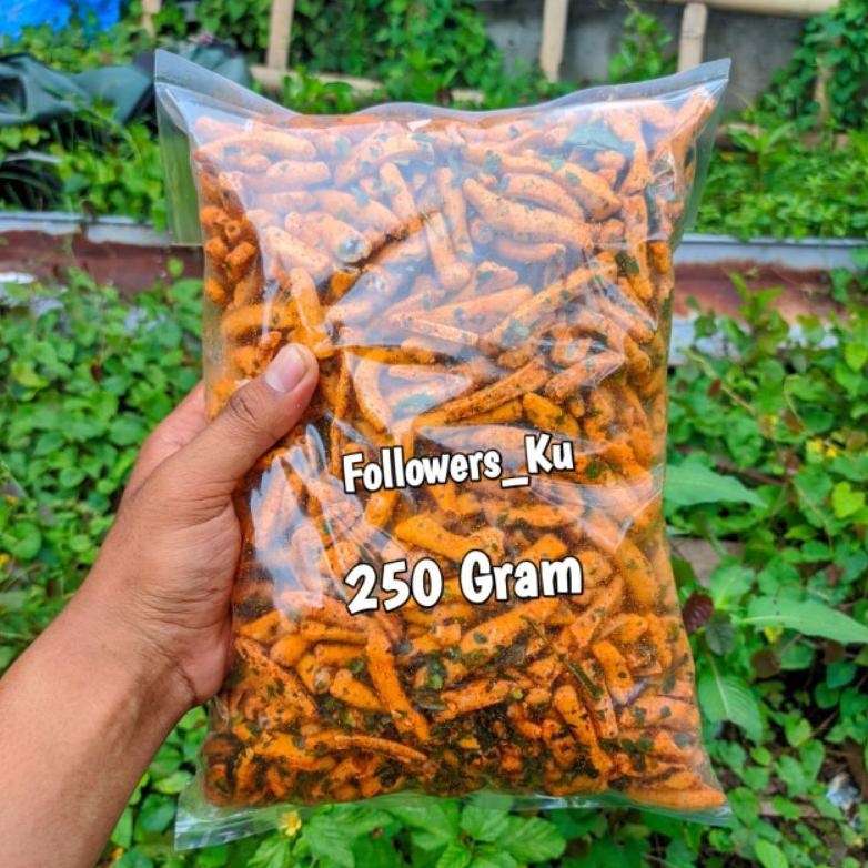 

Basreng Pedas Daun Jeruk / Original Daun Jeruk / Balado 250 Gram