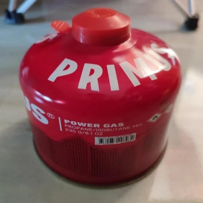 Canister Primus 230 Gram Original Tabung Gas Kompor Ultralight Hiking Camping Trekking Travelling Ca