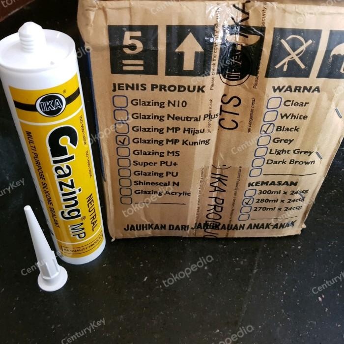 Lem Kaca Silicone Sealent Ika Mp Netral Glazing