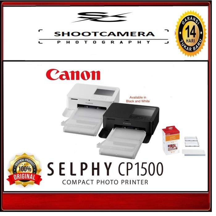 PRINTER CANON SELPHY CP1500 COMPACT PHOTO PRINTER