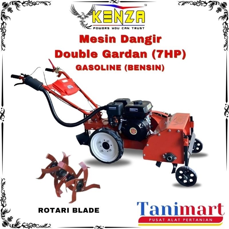 PANA Mesin Dangir KENZA / Cultivator Mini / Mesin Bajak Mini / Mini Cultivator / Mini Tiller / Mesin