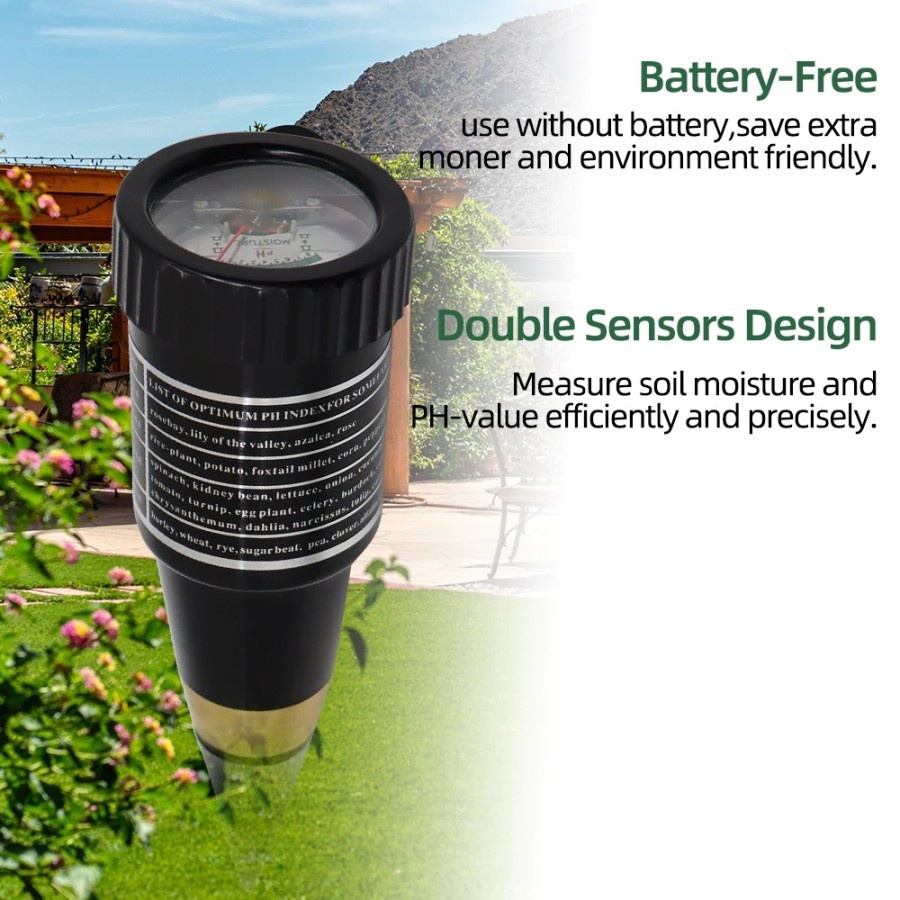 PANA ALAT UKUR PH TANAH DAN KELEMBABAN TANAH VT05