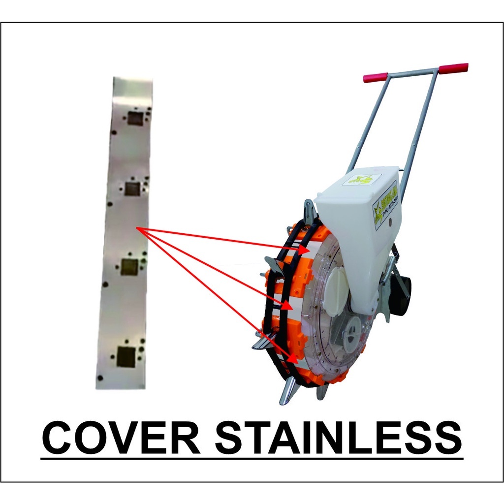 PANA SPARE PARTS / ONDERDIL / SUKU CADANG Alat Tanam Jagung BINTANG LIMA - Cover Stainless /