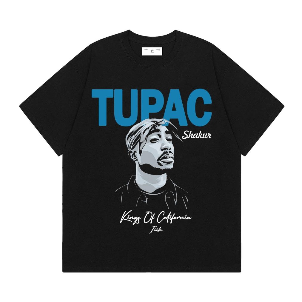 Promo T-Shirt Tupac Shakur Black Tees