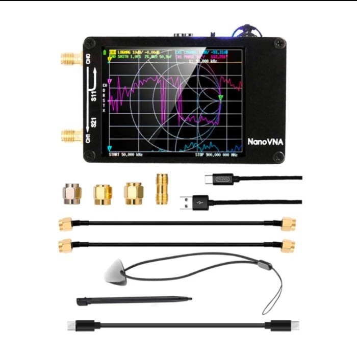 Jual Vector Network Analyzer Nanovna V2 Hdmb 50Khz 3Ghz Nano Vna 2