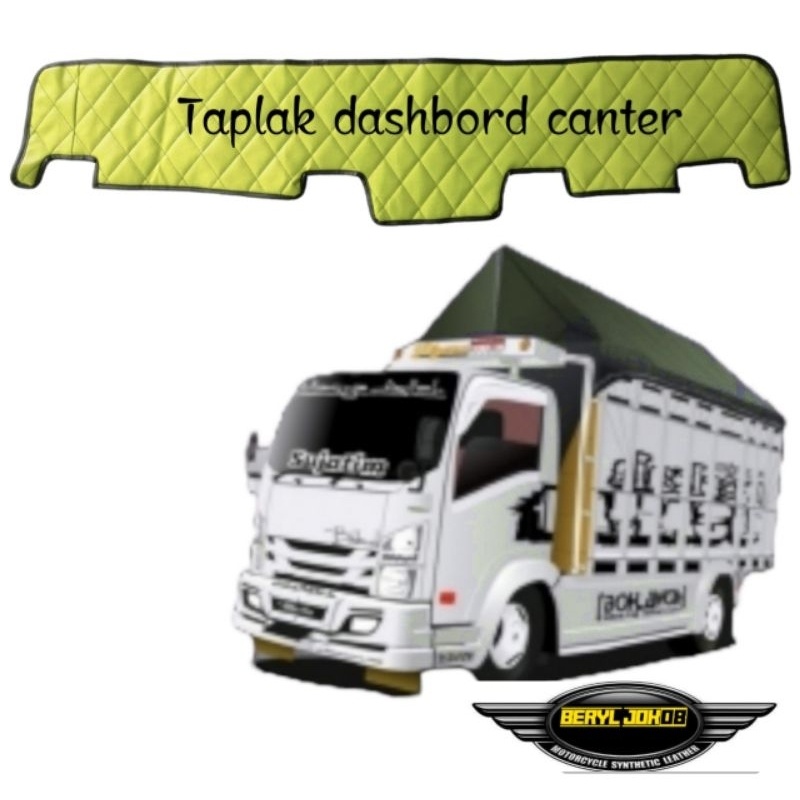 SIAP KIRIM- taplak Dashboard canter,cover dashboard canter vareasi mobil truk