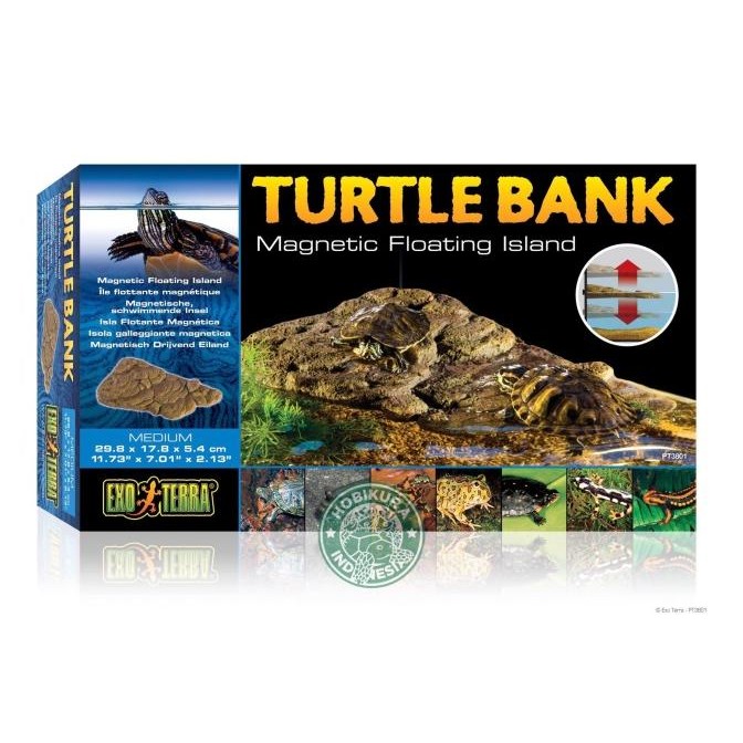 Baru Exoterra Turtle Bank Medium / Daratan Batu Kura - Kura Air Promo
