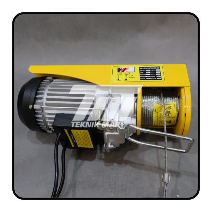 READY Mini Electric Hoist - Mini Hoist Katrol 250kg - 500kg - WILLFRED