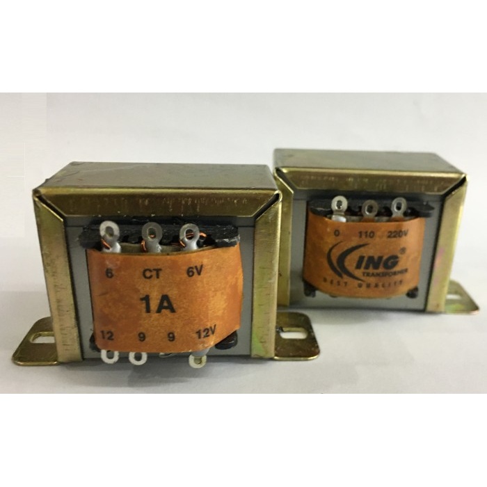 TRAFO 1A CT 12VOLT KING