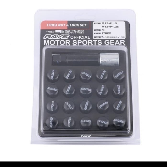 ALL NEW RUSH TERIOS LUG NUT RACING BAUT RODA MUR RAYS VELG MOBIL BAJA