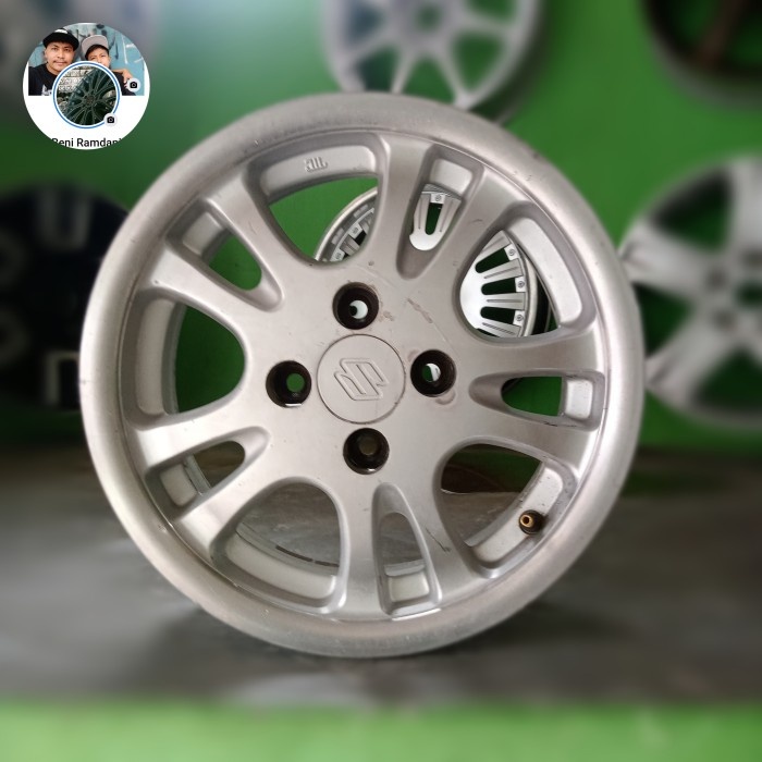 VELG SEREP BALENO R14 PCD 4X100