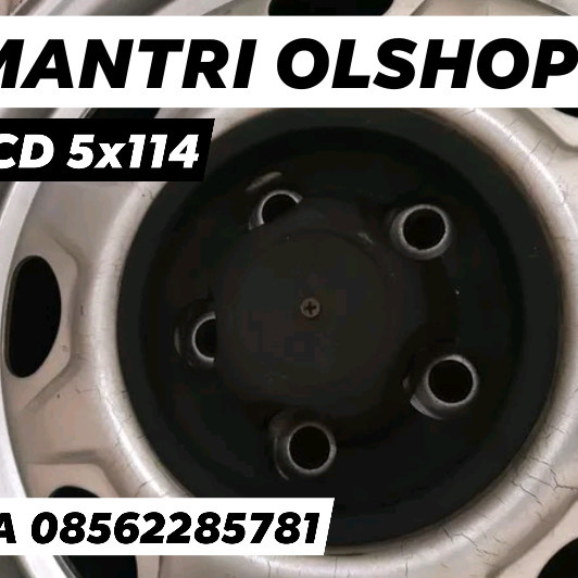 DOP VELG KALENG 5X114 CENTER