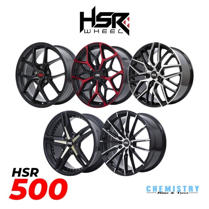 VELG MOBIL R14 HINGGA R22 HSR WHEEL - HSR500
