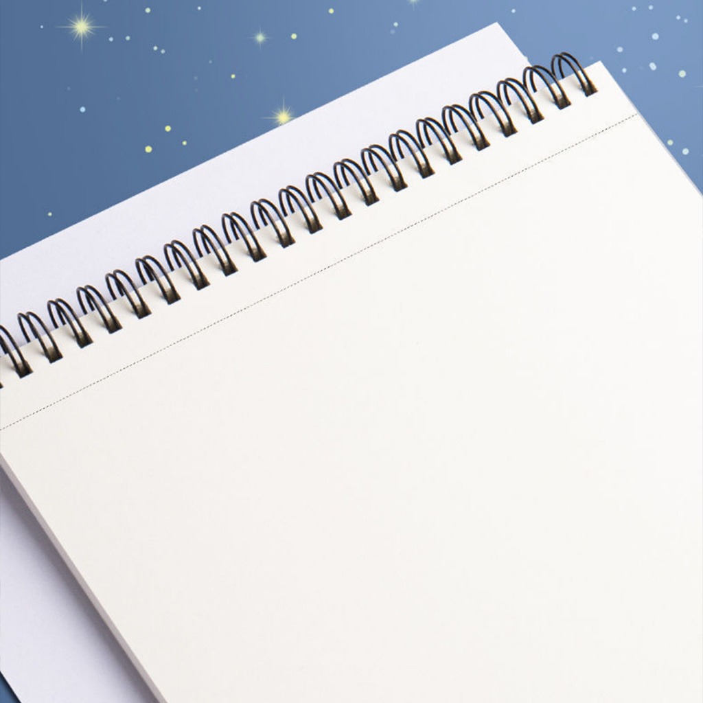 

[READY] Aimilo Sketchbook A4 Buku Gambar Anak Astronot Jilid Spiral Kertas Tebal 30 Lembar