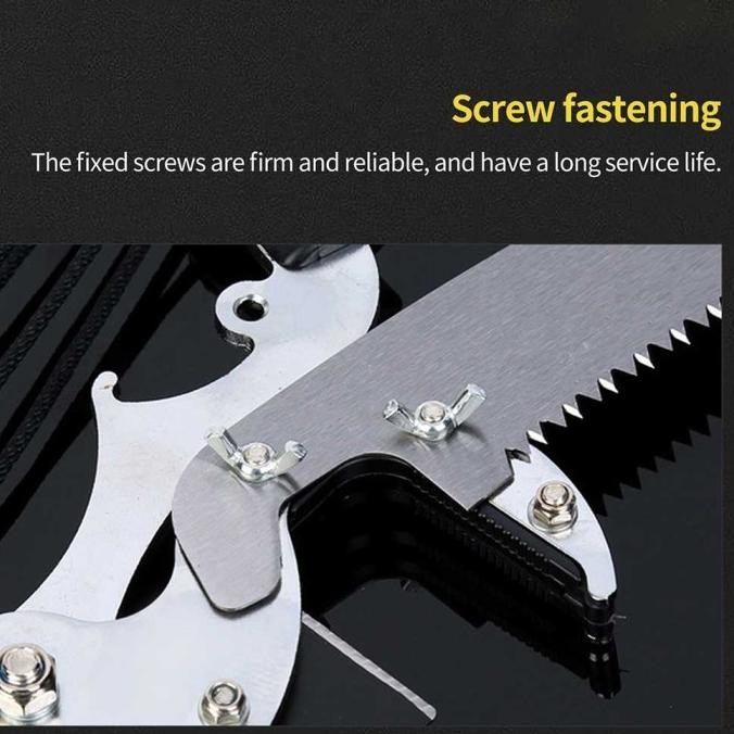 New Gergaji Pemotong Ranting Dahan Galah Alat Potong Gunting Dahan Ranting