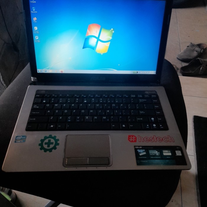 LAPTOP ASUS K43SA VGA ADA MINUS
