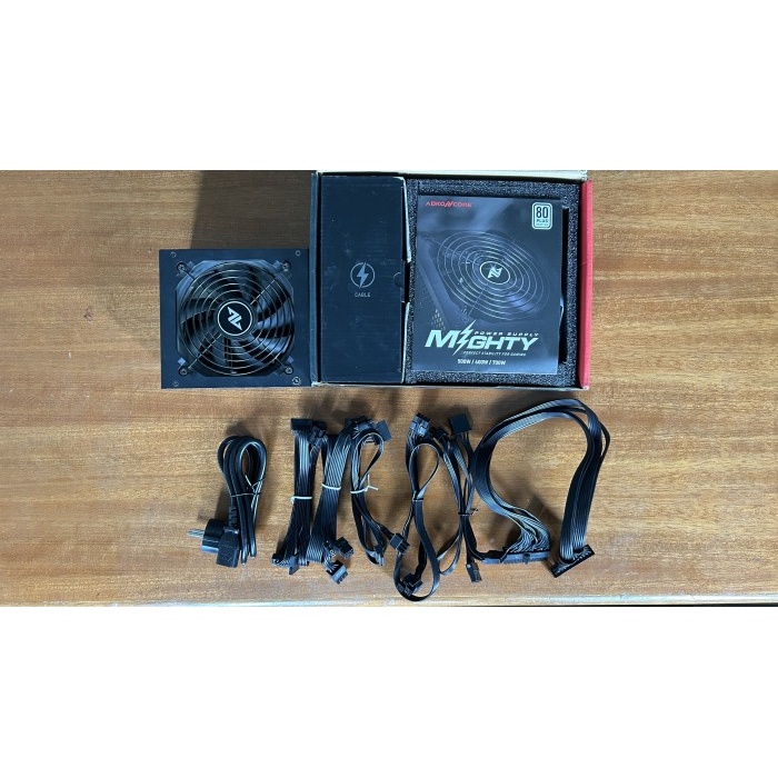 ABKONCORE PSU 500W 80+ FULL MODULAR MIGHTY 230V EU BEKAS