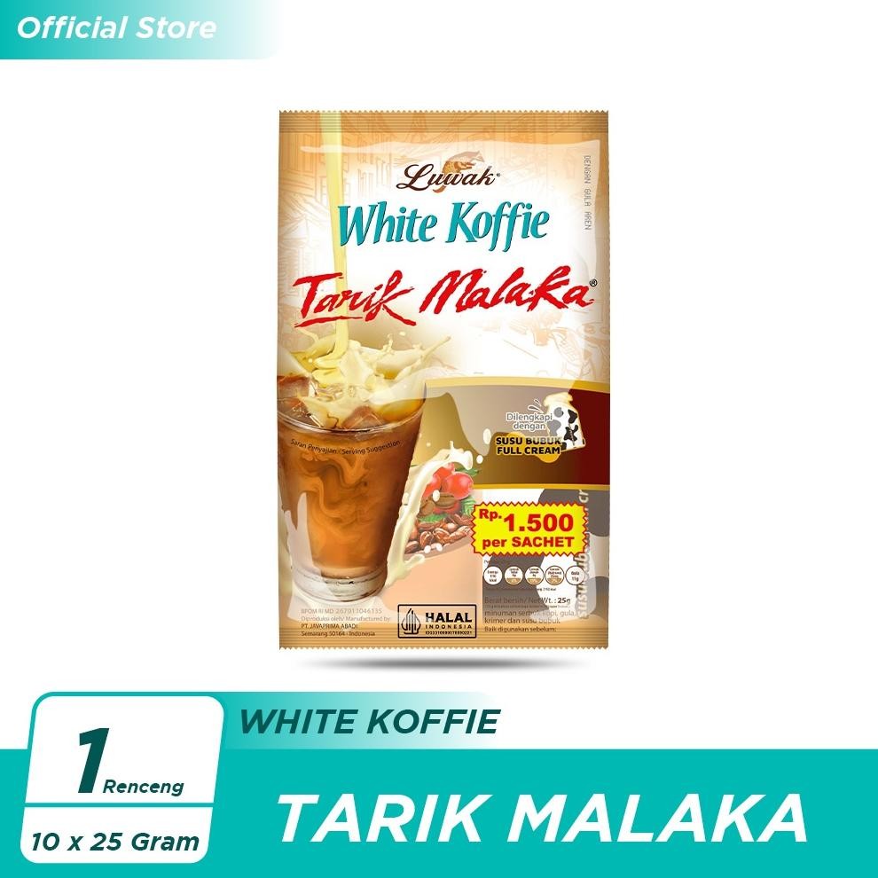 

Luwak White Koffie Tarik Malaka 10x25gr (Renceng)